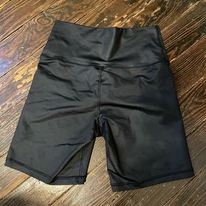 Black Aerie Biker Shorts